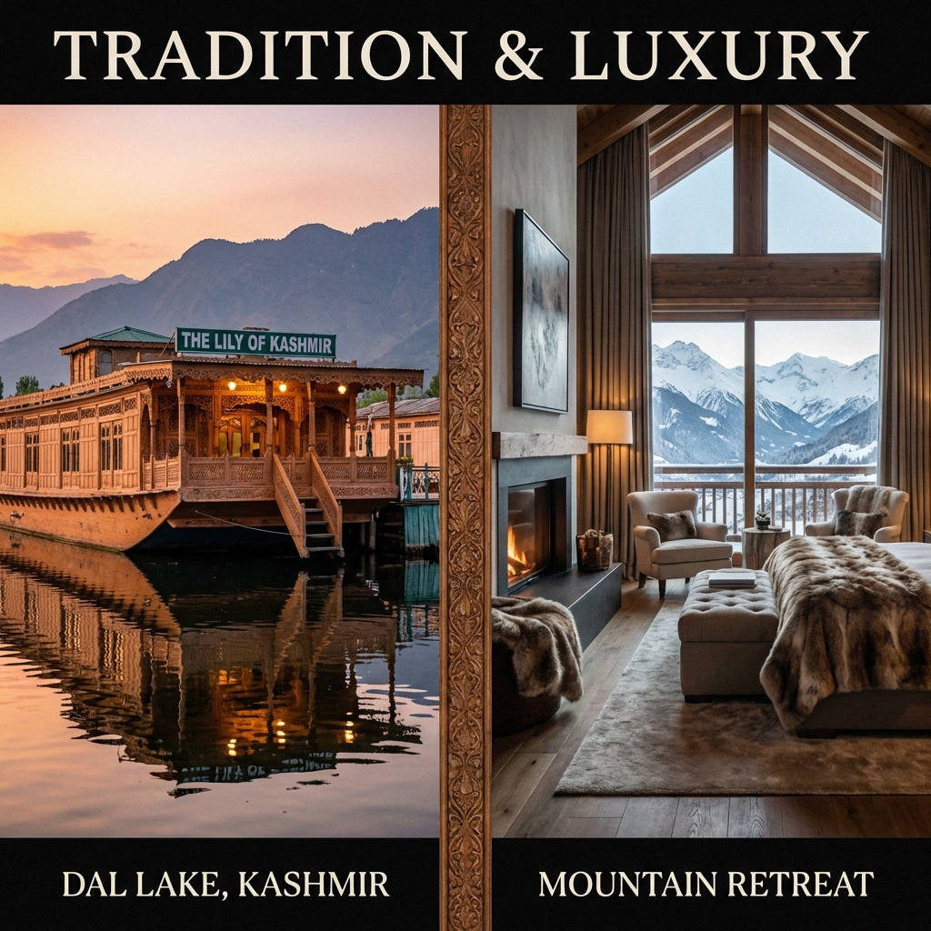 Kashmir Houseboat vs Hotel: Where Should You Stay?