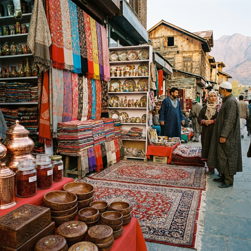 Shopping in Kashmir