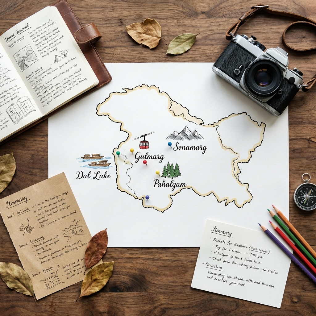 7 Day Kashmir Itinerary